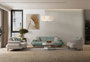 Atelier Del Sofa Bonjo Silver - Sea Green